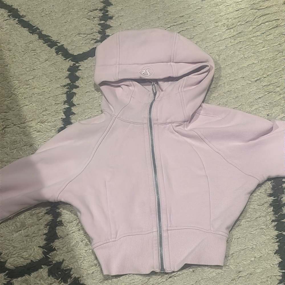 Lululemon Pink Zip up Sweatshirt